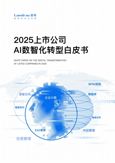 2025年上市公司AI数智化转型白皮书-蓝凌研究院