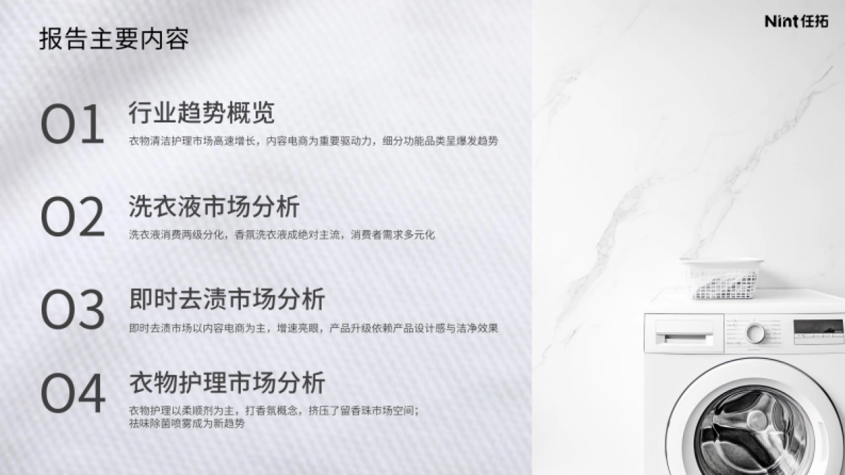 2025年衣物清洁护理行业报告-Nint任拓_第2页