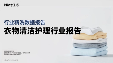 2025年衣物清洁护理行业报告-Nint任拓