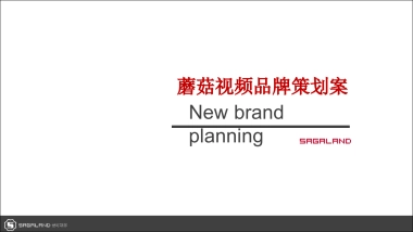 蘑菇视频品牌策划全案