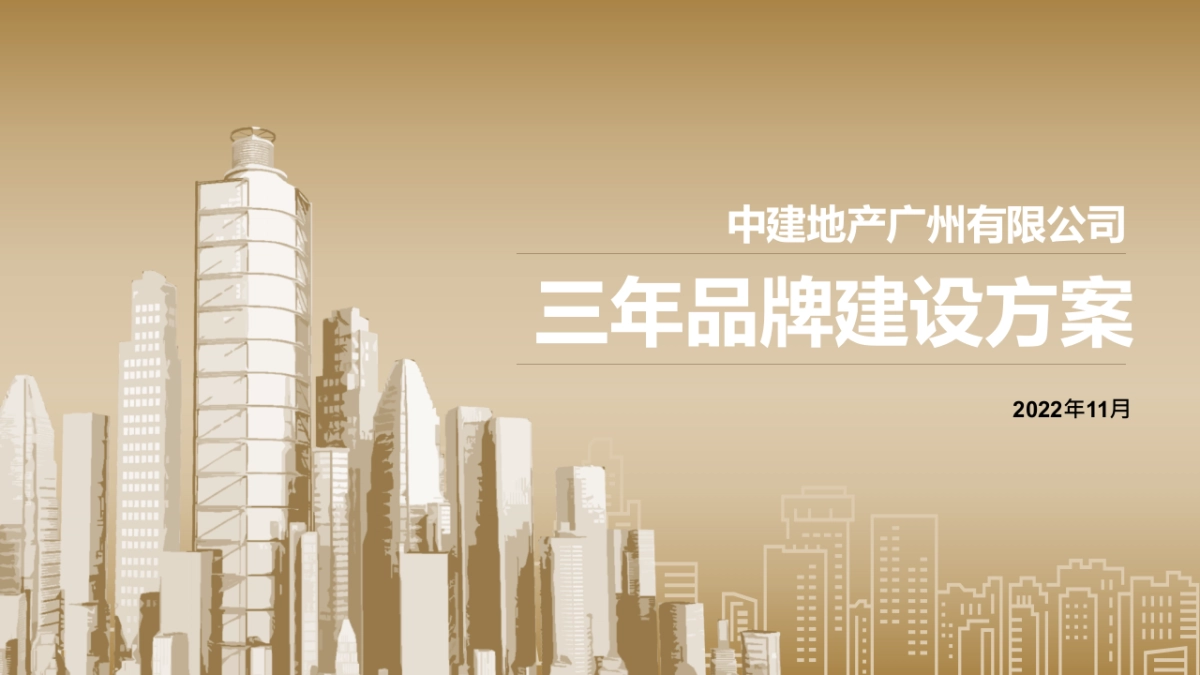 中建地产广州品牌3年规划方案2022_第1页