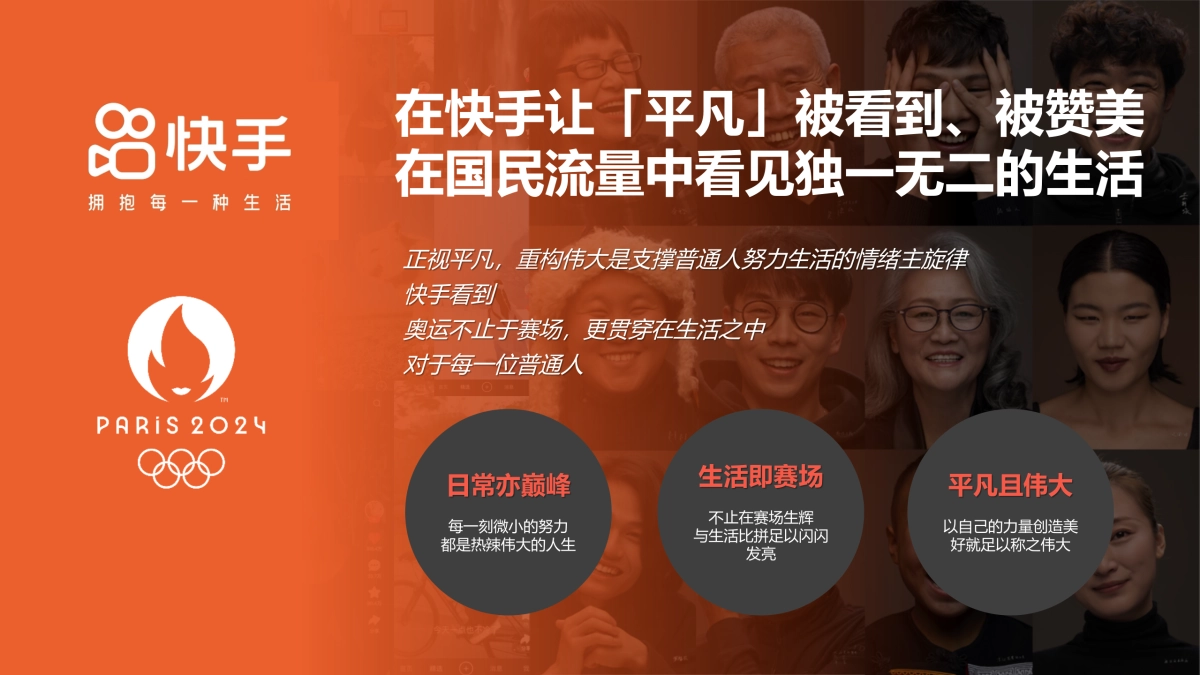 快手巴黎奥运会-平凡人的奥运奥运主题创意短片内容招商方案_第2页