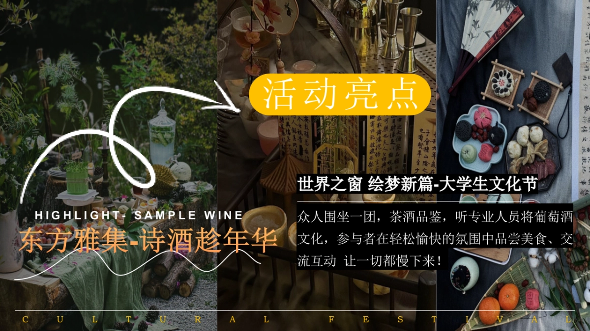 2024高校大学生文化节「世界之窗 绘梦新篇主题」活动策划方案_第7页