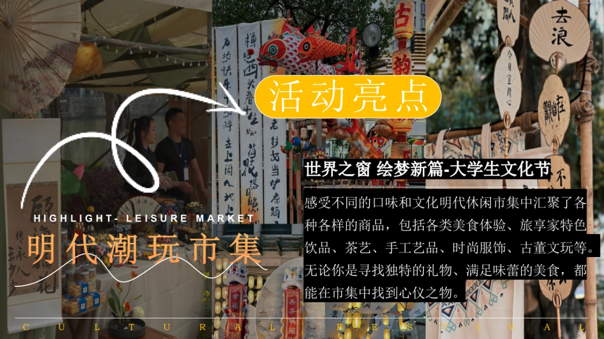 2024高校大学生文化节「世界之窗 绘梦新篇主题」活动策划方案_第8页