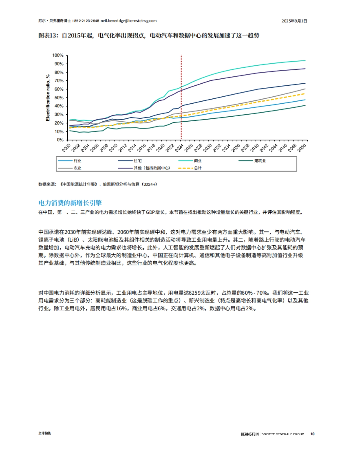 2025年全球储能：电力瓶颈下的中国人工智能：中国能否胜出？-伯恩斯坦_第10页