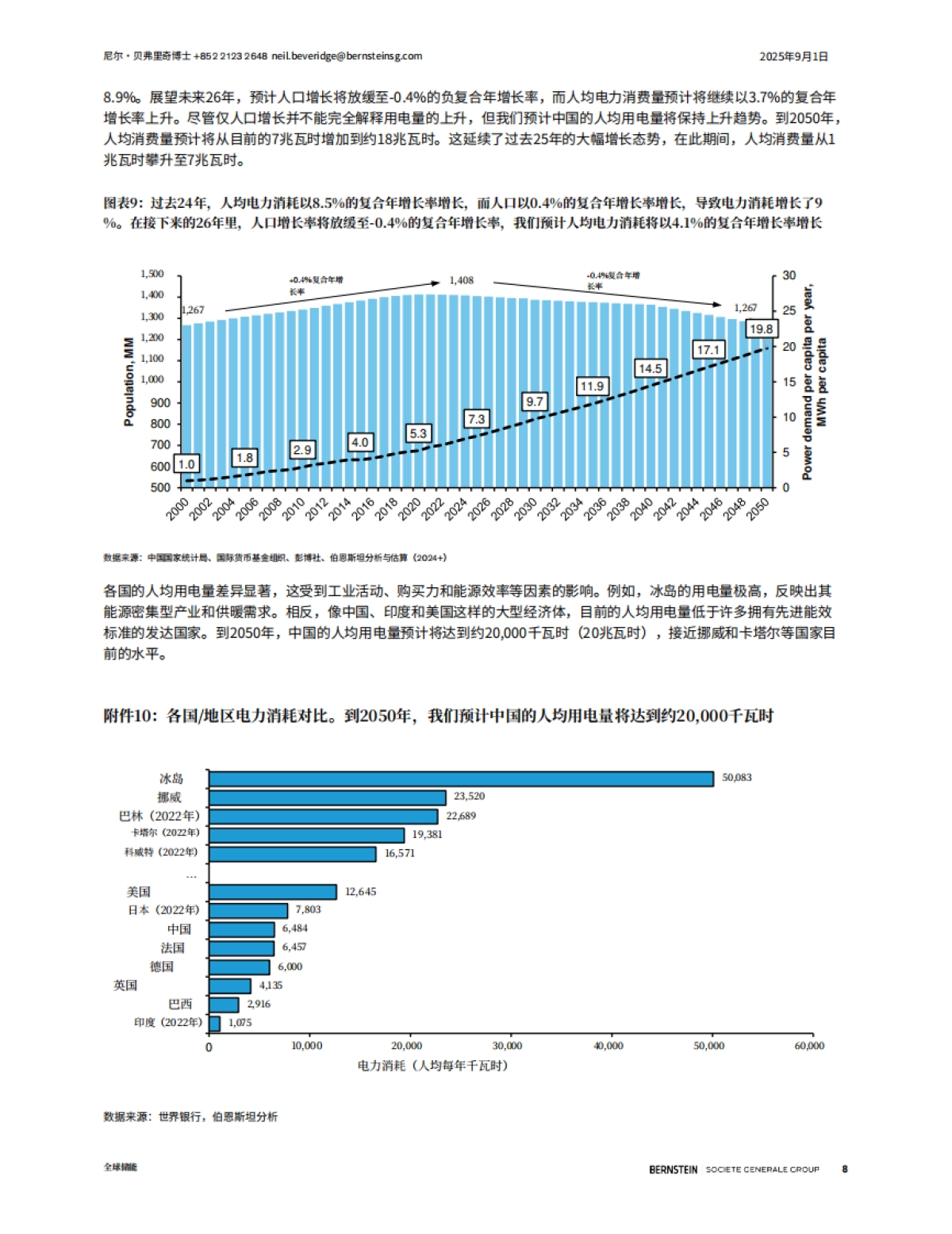 2025年全球储能：电力瓶颈下的中国人工智能：中国能否胜出？-伯恩斯坦_第8页