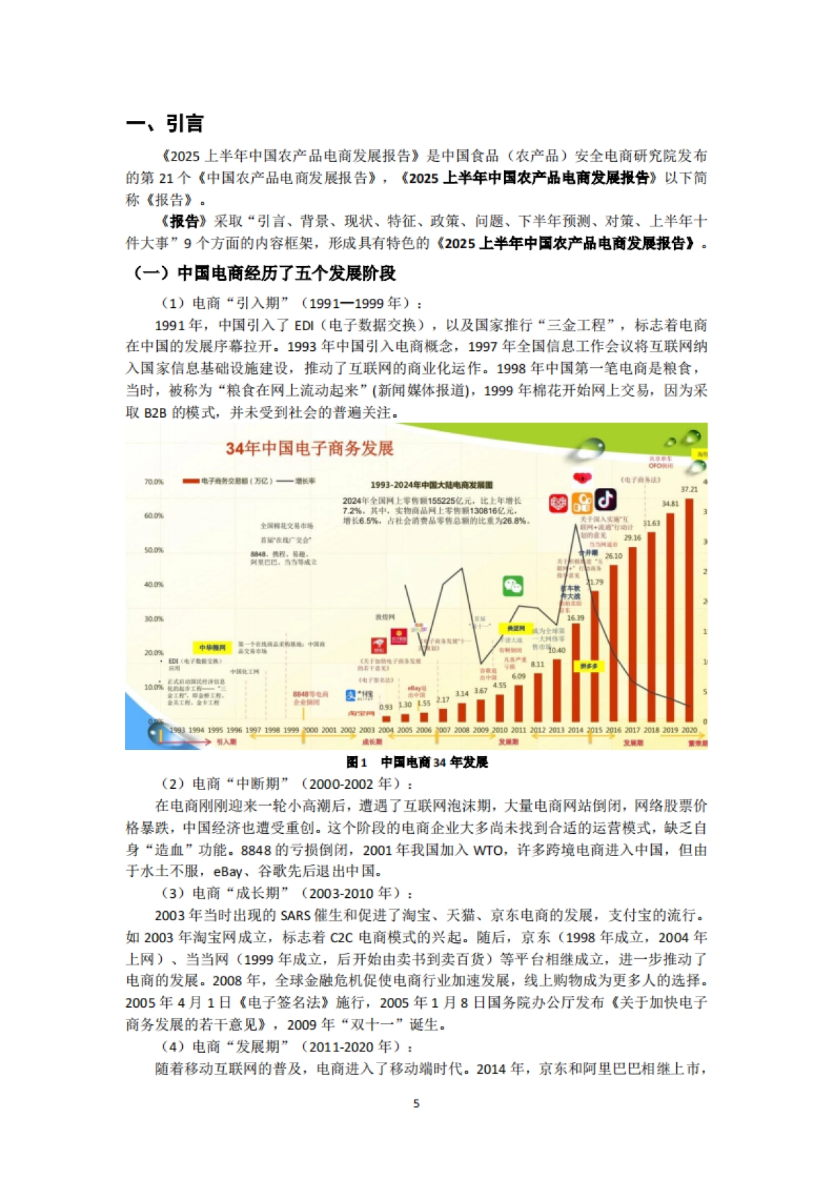 2025上半年中国农产品电商发展报告-中国食品（农产品）安全电商研究院_第5页