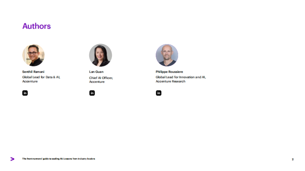 AI规模化先行者指南_行业领导者的经验-埃森哲_第2页