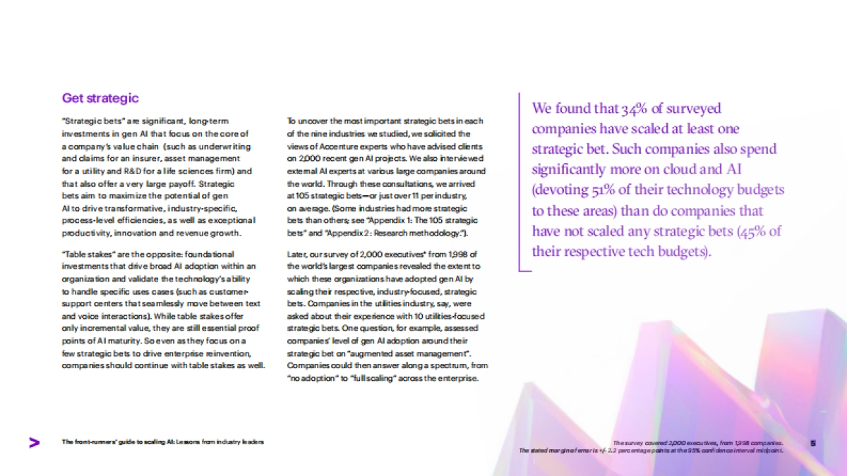 AI规模化先行者指南_行业领导者的经验-埃森哲_第5页