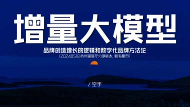 增量大模型-空手