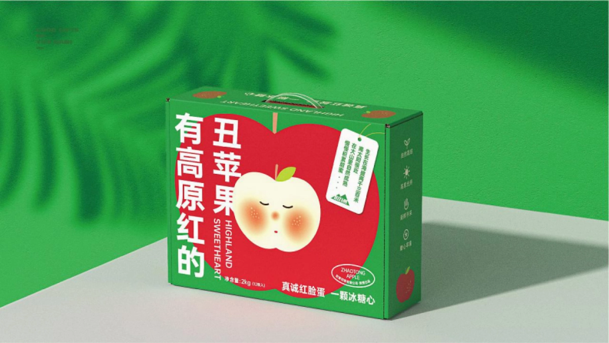 云南好物原红丑苹果 苁茸 TWO柚 玉米品牌形象包装设计_第10页