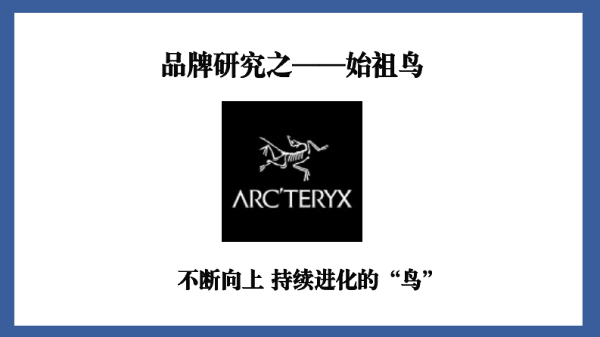 始祖鸟品牌研究横板_第1页