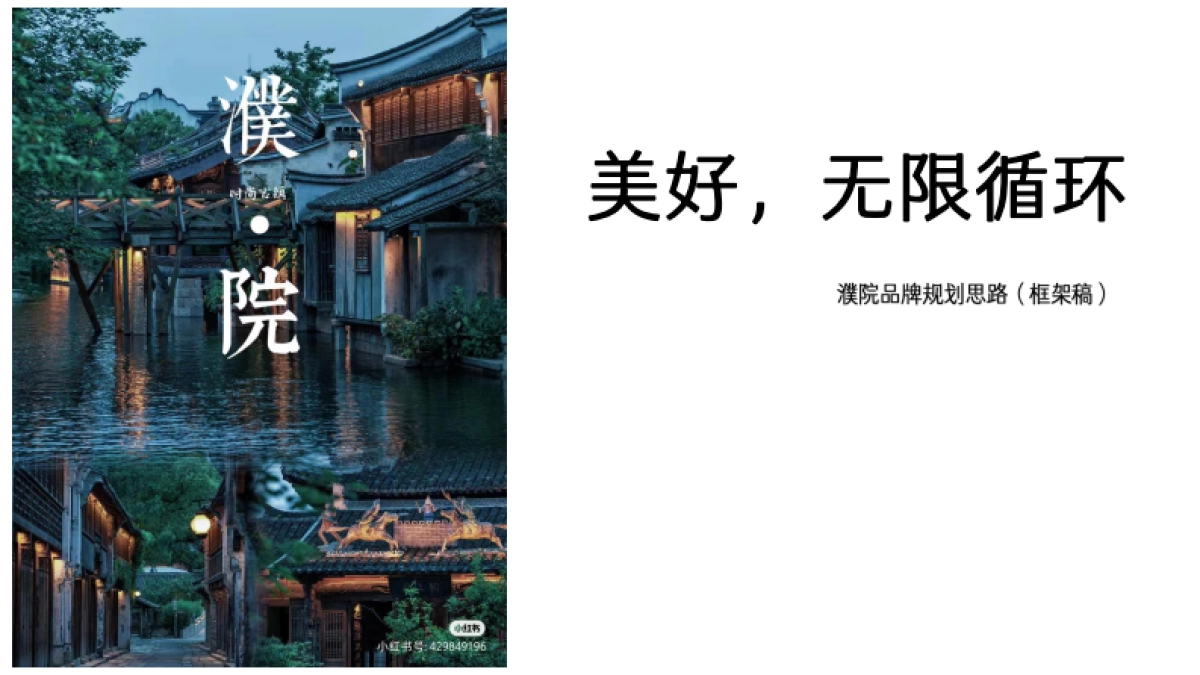 濮院古院品牌规划方案（框架讨论稿）_第1页