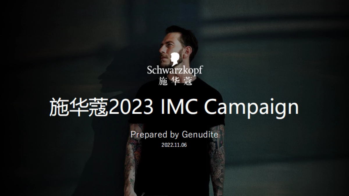 施华蔻Styling年度方案_第1页