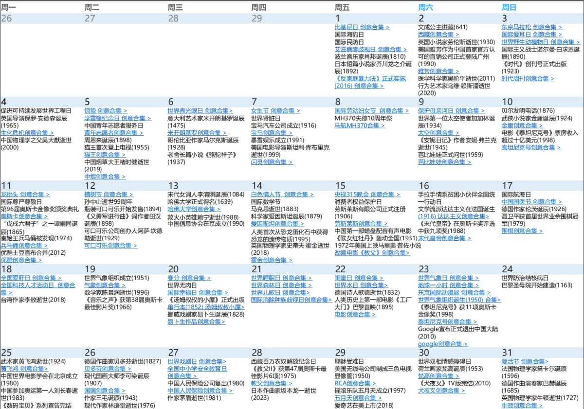 2024最全营销日历-广告新媒体创意热点PC版_第3页