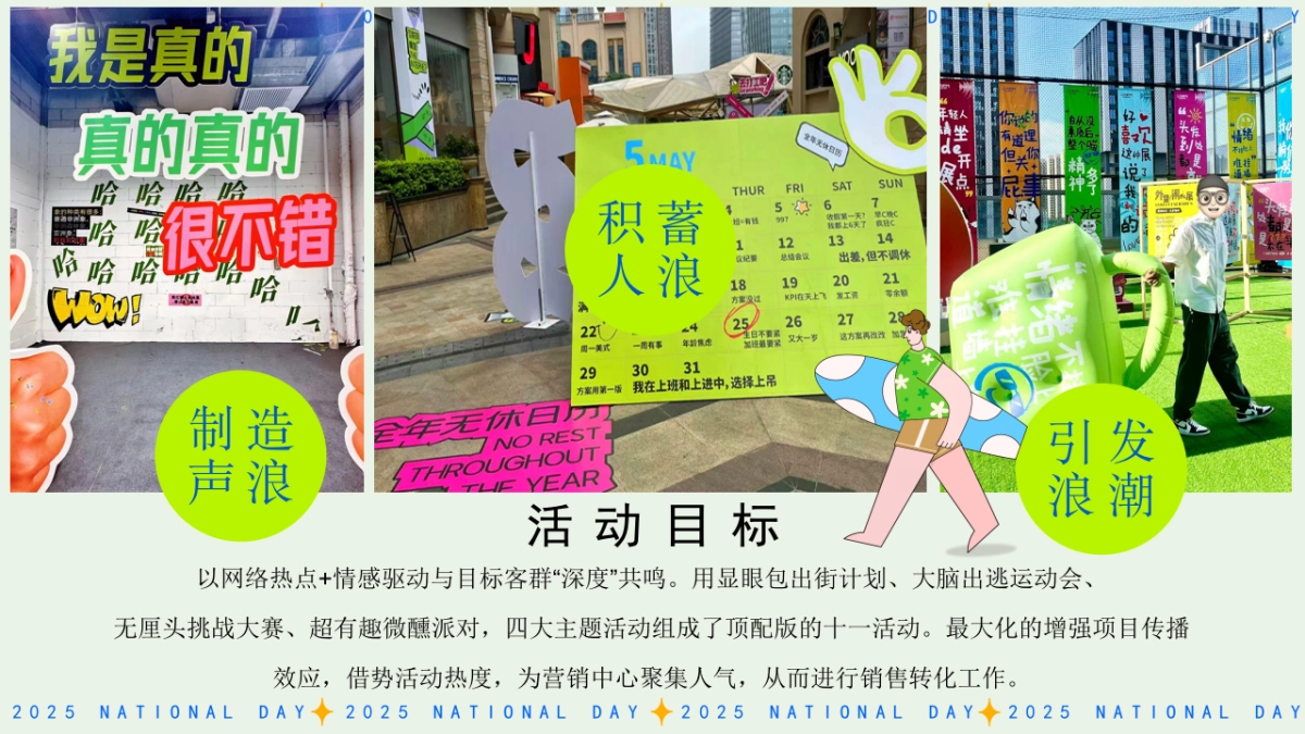 2025城市青年潮玩国庆节显眼包主题活动策划方案_第9页