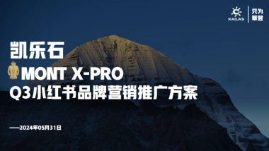 凯乐石Q3小红书品牌营销推广方案