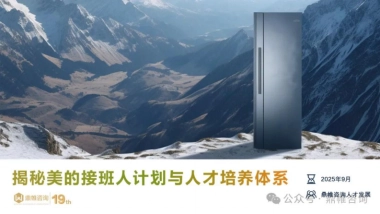 2025揭秘美的接班人计划与人才培养体系报告