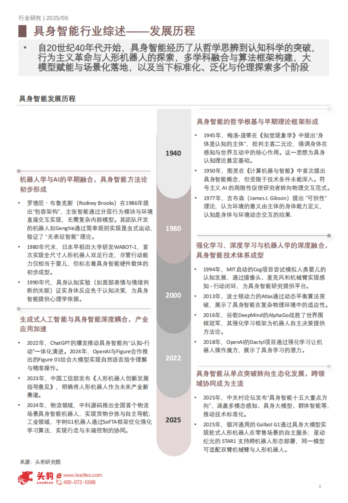 2025年具身智能行业研究：跨领域融合引领的新一轮智能革命-头豹研究院_第8页