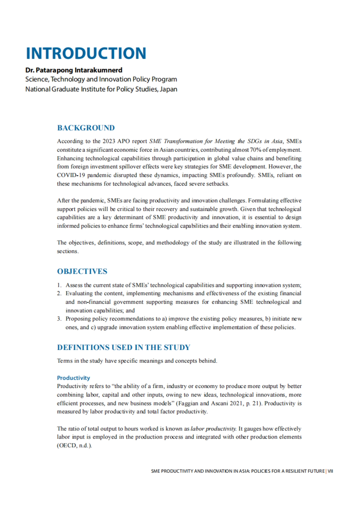 2025年亚洲中小企业生产力与创新：面向充满弹性的未来政策报告（英文版） -亚洲生产力组织（APO）_第9页