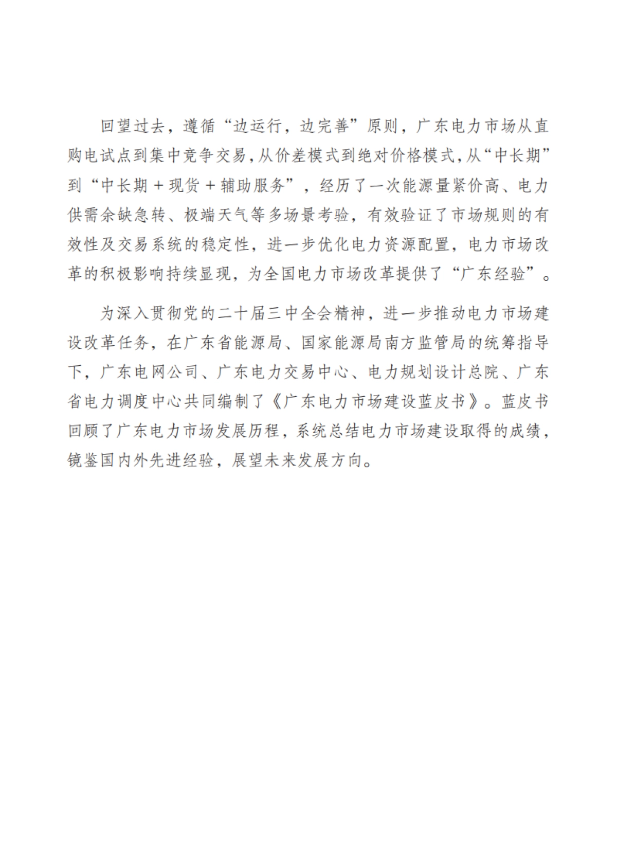 广东电力市场建设蓝皮书2025_第4页