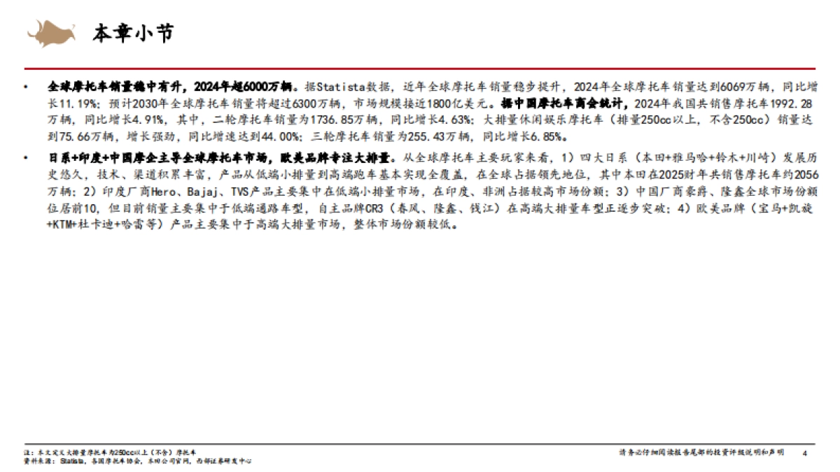 摩托车行业深度报告:国内大排量摩托车渗透率持续提升,中国摩企开启全球化2.0征程-西部证券_第4页