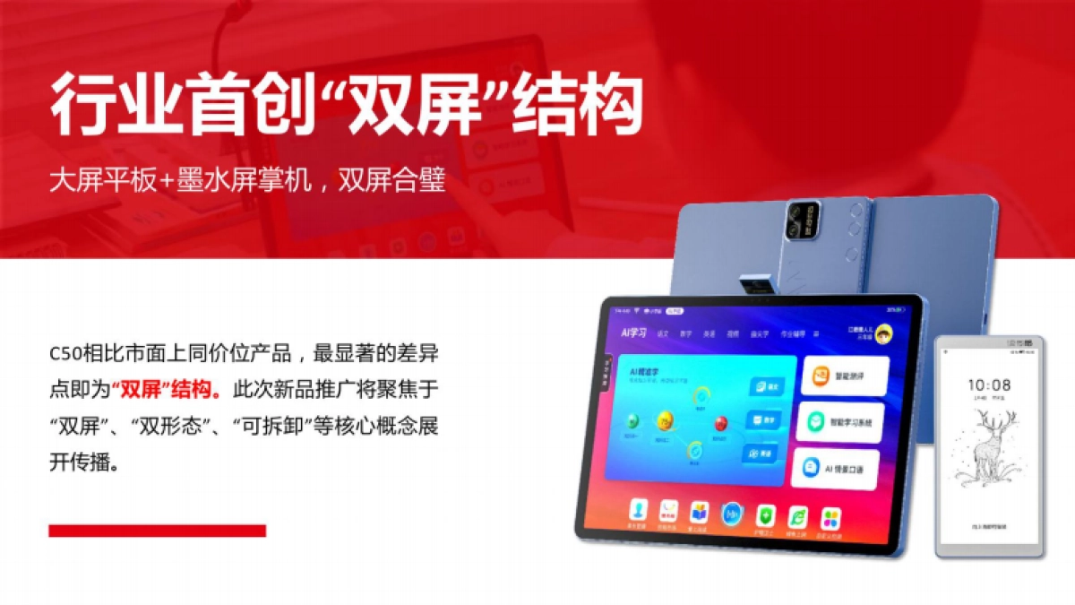 2022读书郎AI学习机C50新品上市创意推广方案_第4页