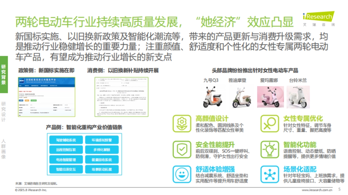 2025年年轻宝妈电动车出行白皮书-艾瑞咨询_第5页