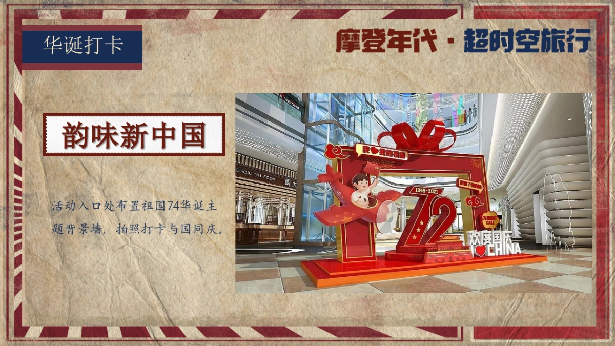 2024商业地产景区汽车国庆节复古怀旧港风游园「摩登年代 超时空旅行主题」活动策划方案_第8页