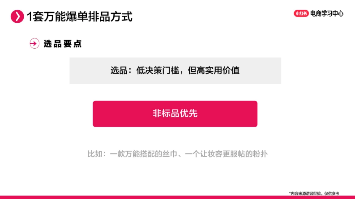 小红书直播间货盘规划实操：主推款、利润款、引流款如何组合？_第10页