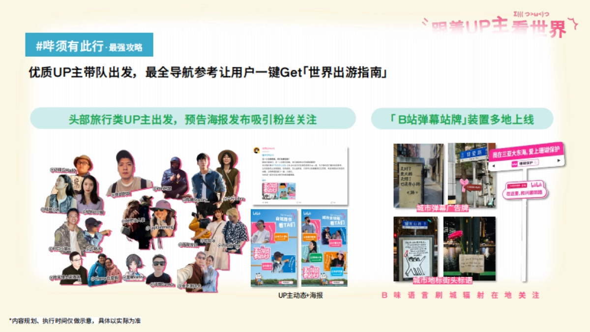 bilibili出行《跟着UP主看世界》招商通案_第10页