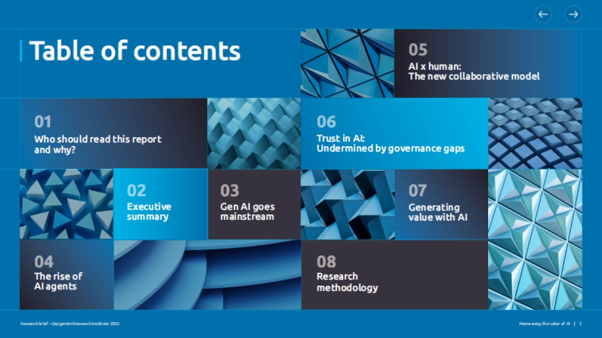 2025年驾驭人工智能(AI)价值 解锁规模化竞争优势报告(英文版)-凯捷Capgemini_第2页