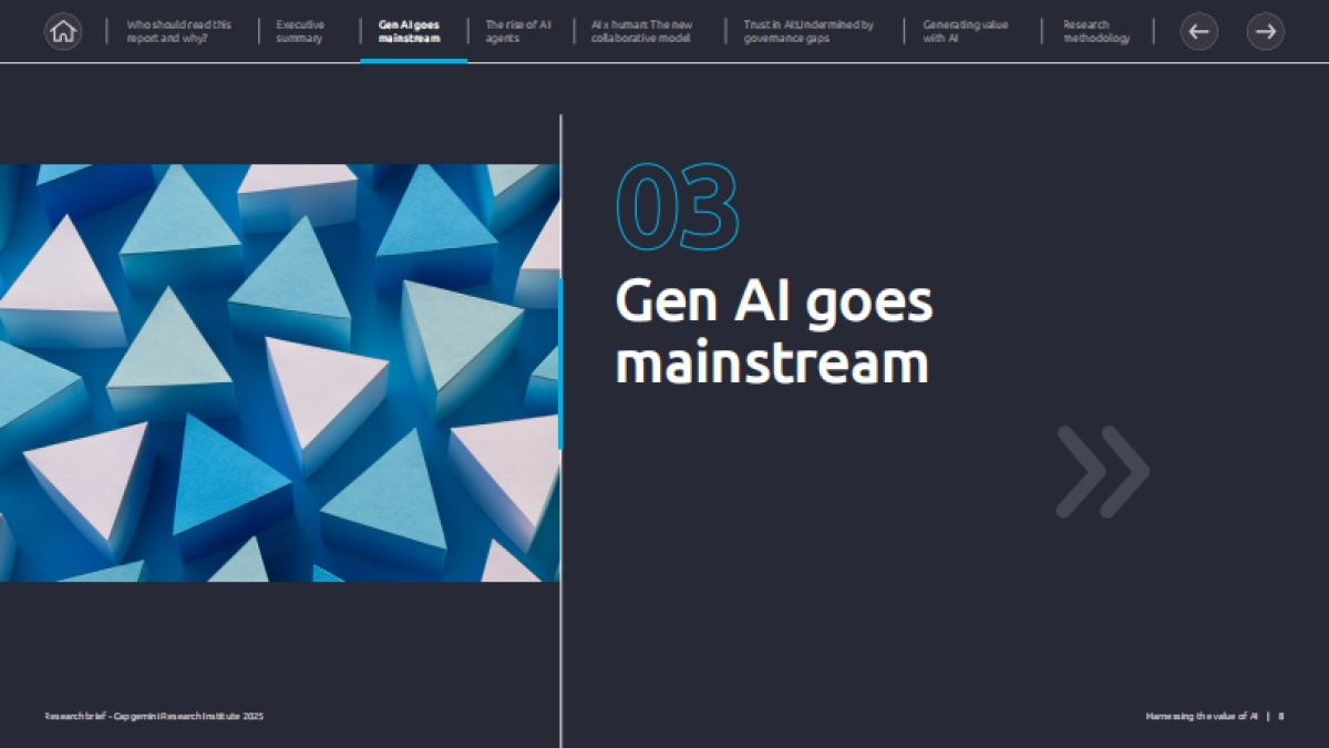 2025年驾驭人工智能(AI)价值 解锁规模化竞争优势报告(英文版)-凯捷Capgemini_第8页