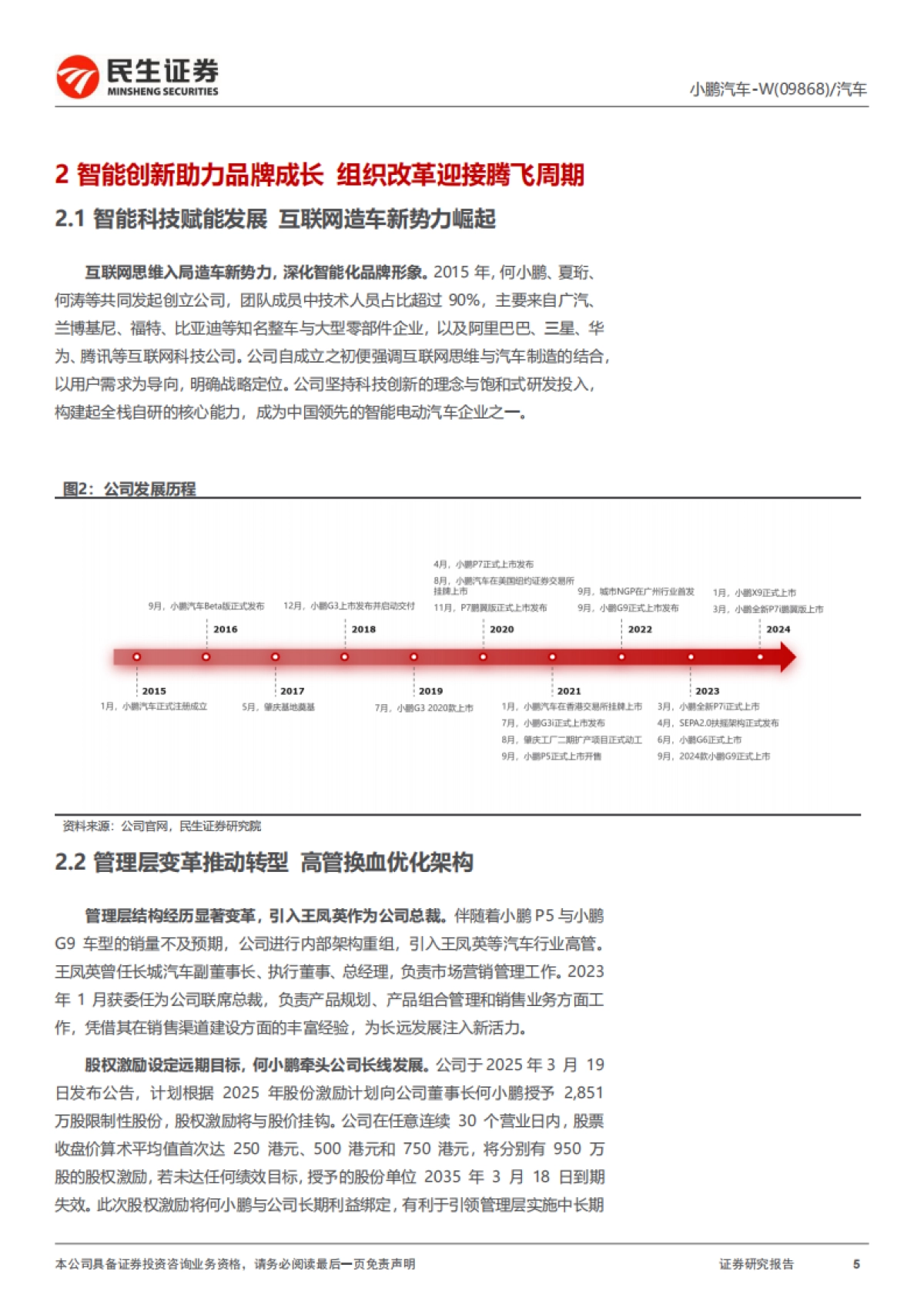 2025小鹏汽车深度报告：科技平权 智驾先锋-民生证券_第5页