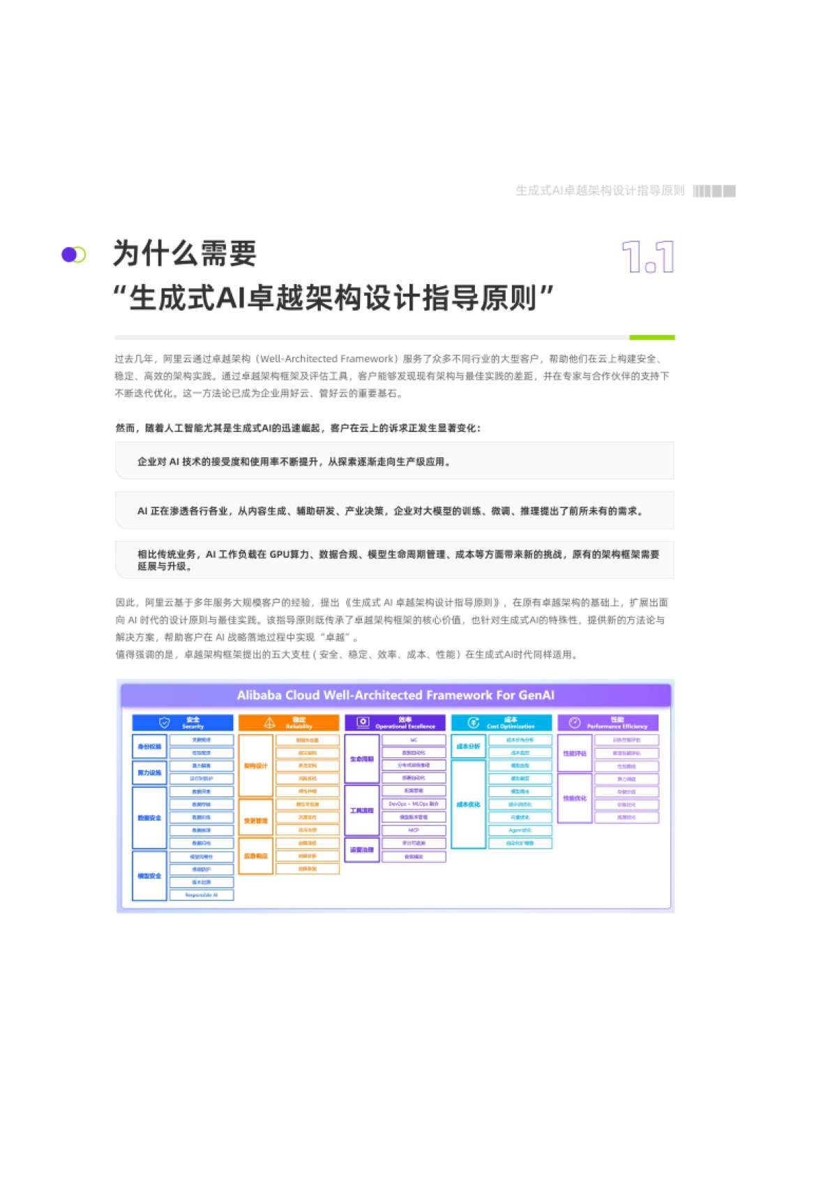 2025年生成式AI卓越架构设计指导原则报告-阿里云&中国信通院_第7页