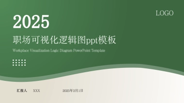 （浅绿）职场工作汇报ppt