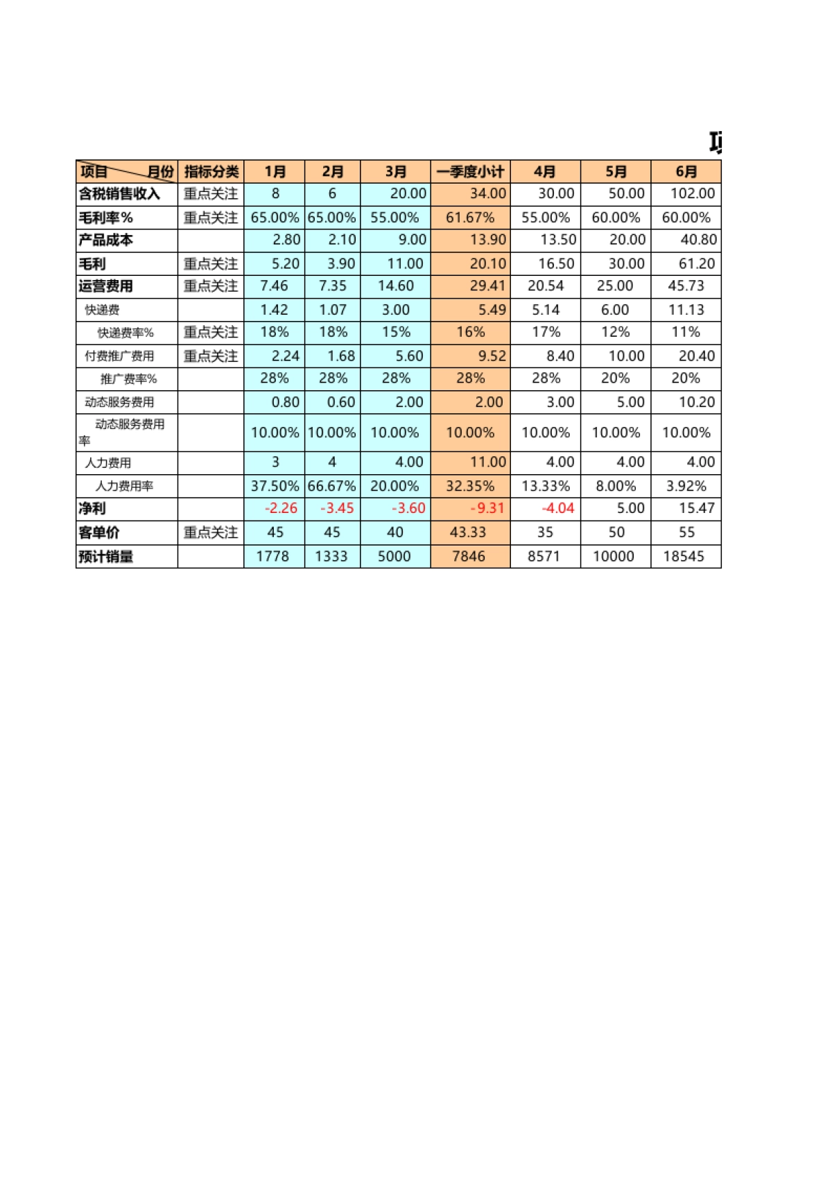 SOP-旗舰店运营计划_第1页
