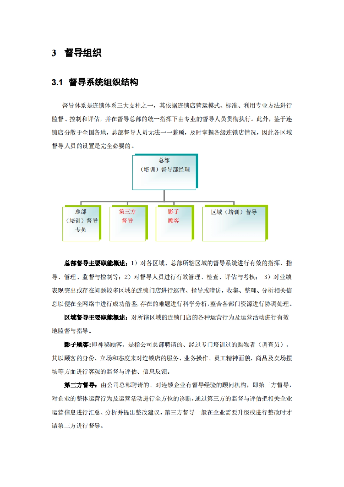 SOP丨连锁的手册-01连锁督导系统建设_第6页