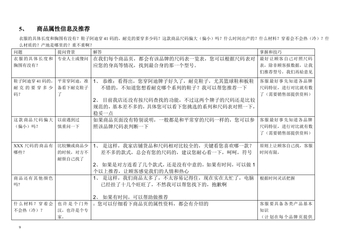淘宝客服试题_第9页