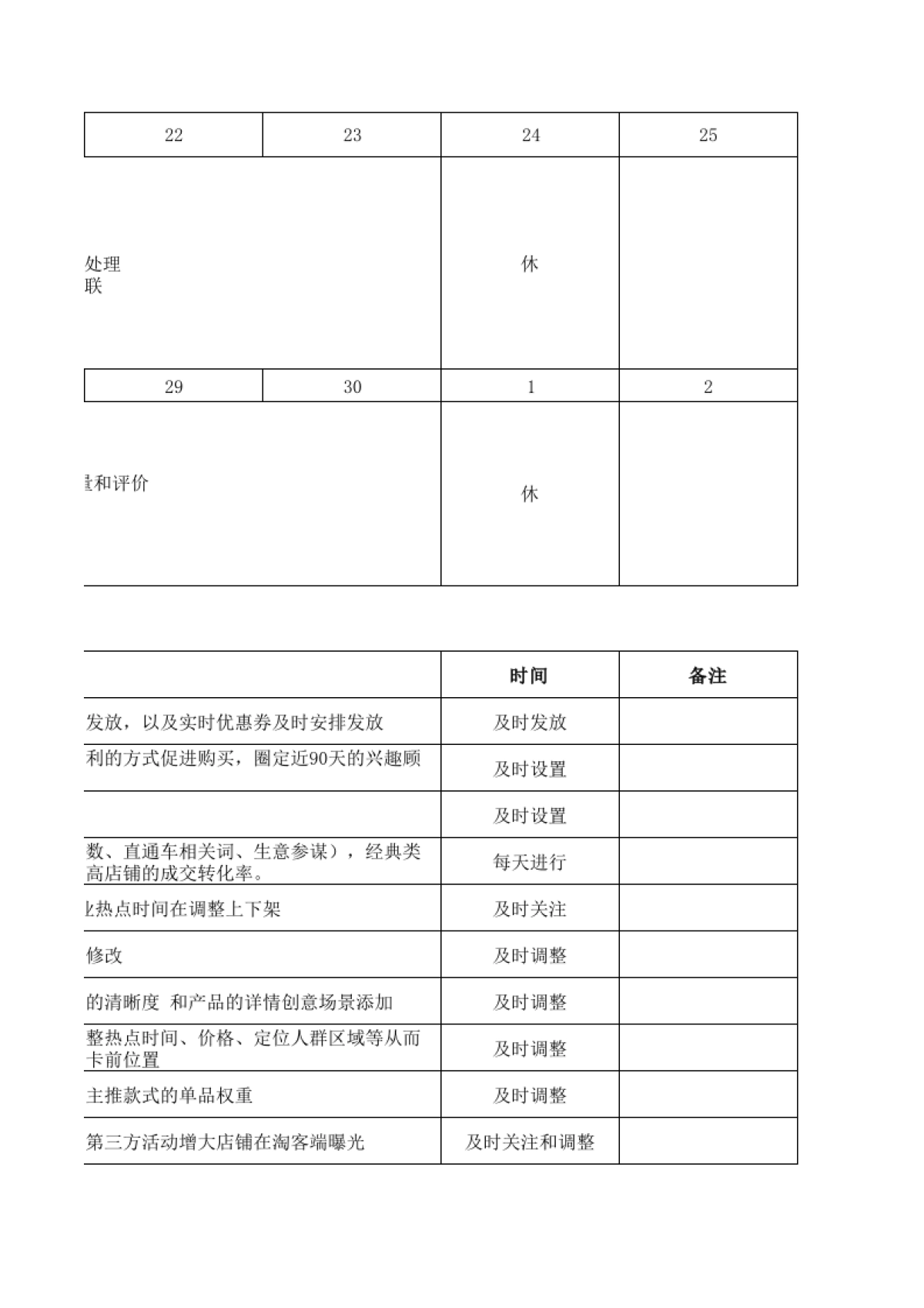 旗舰店5月份运营计划_第5页