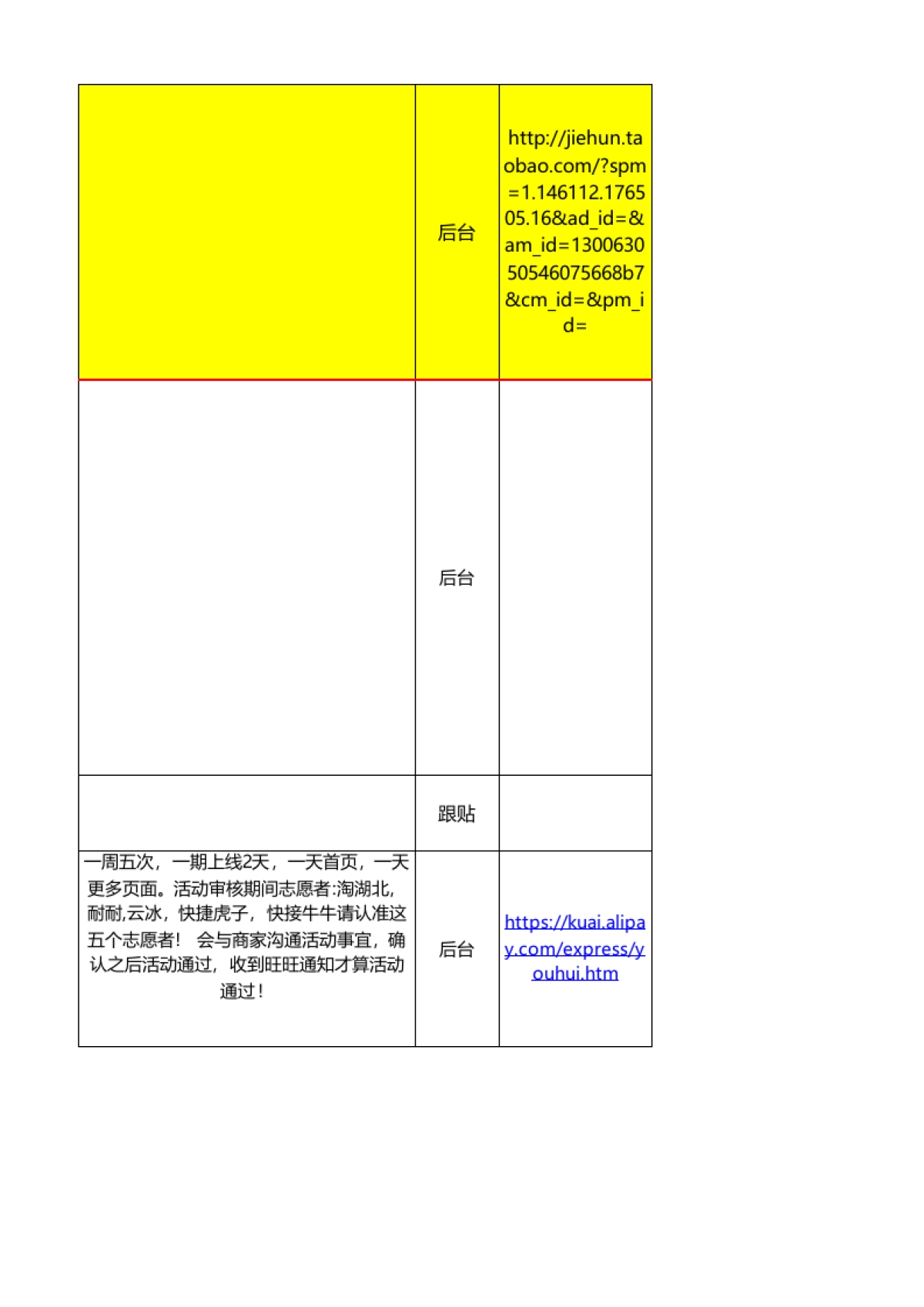 【活动】淘宝活动跟进表_第5页