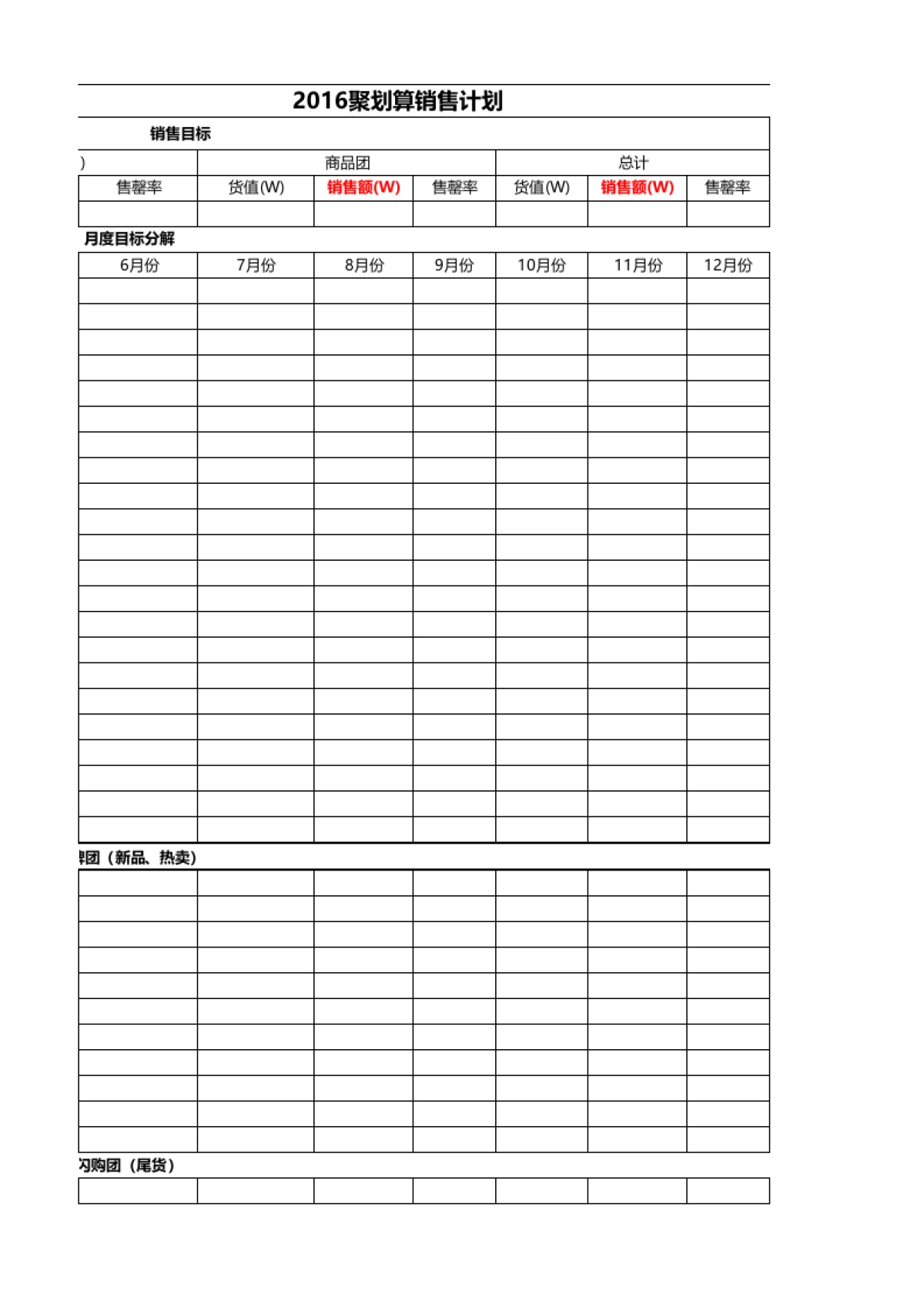 【聚划算】聚划算商家年度盘货表模版_第4页