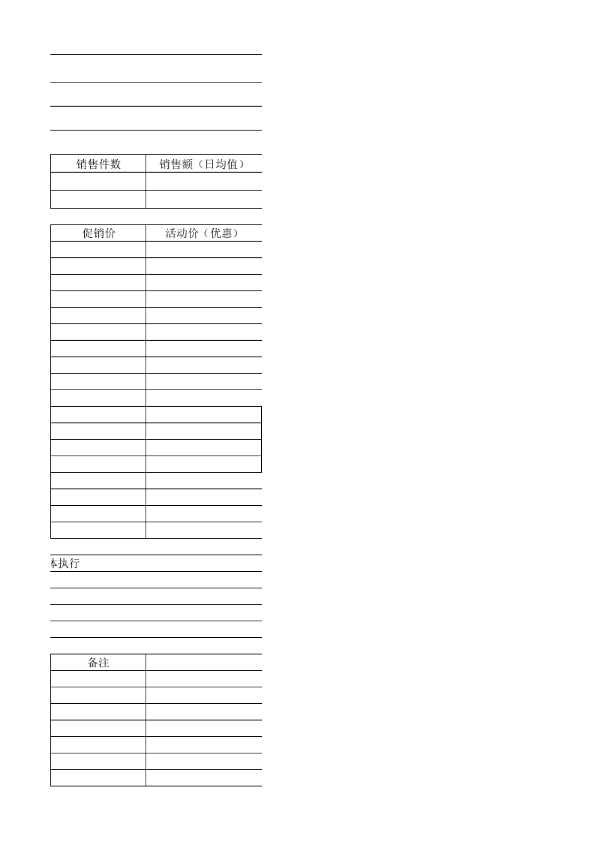 8.淘宝运营——活动策划表格_第3页