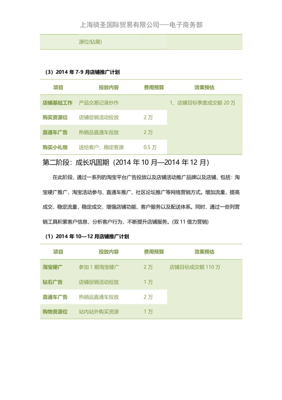 天猫商城年度运营计划及规章制度_第5页