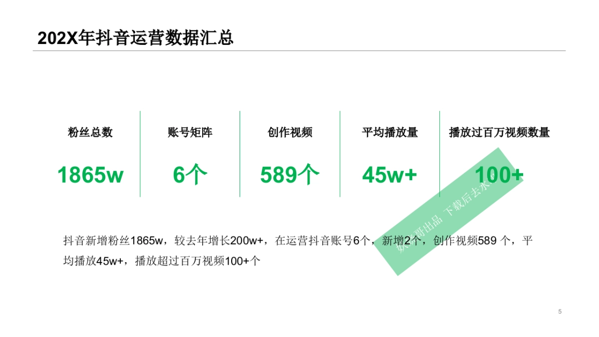 抖音三农产品短视频直播电商年度运营计划方案_第5页