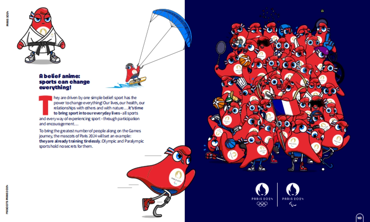 2024 年巴黎奥运会吉祥物_第10页