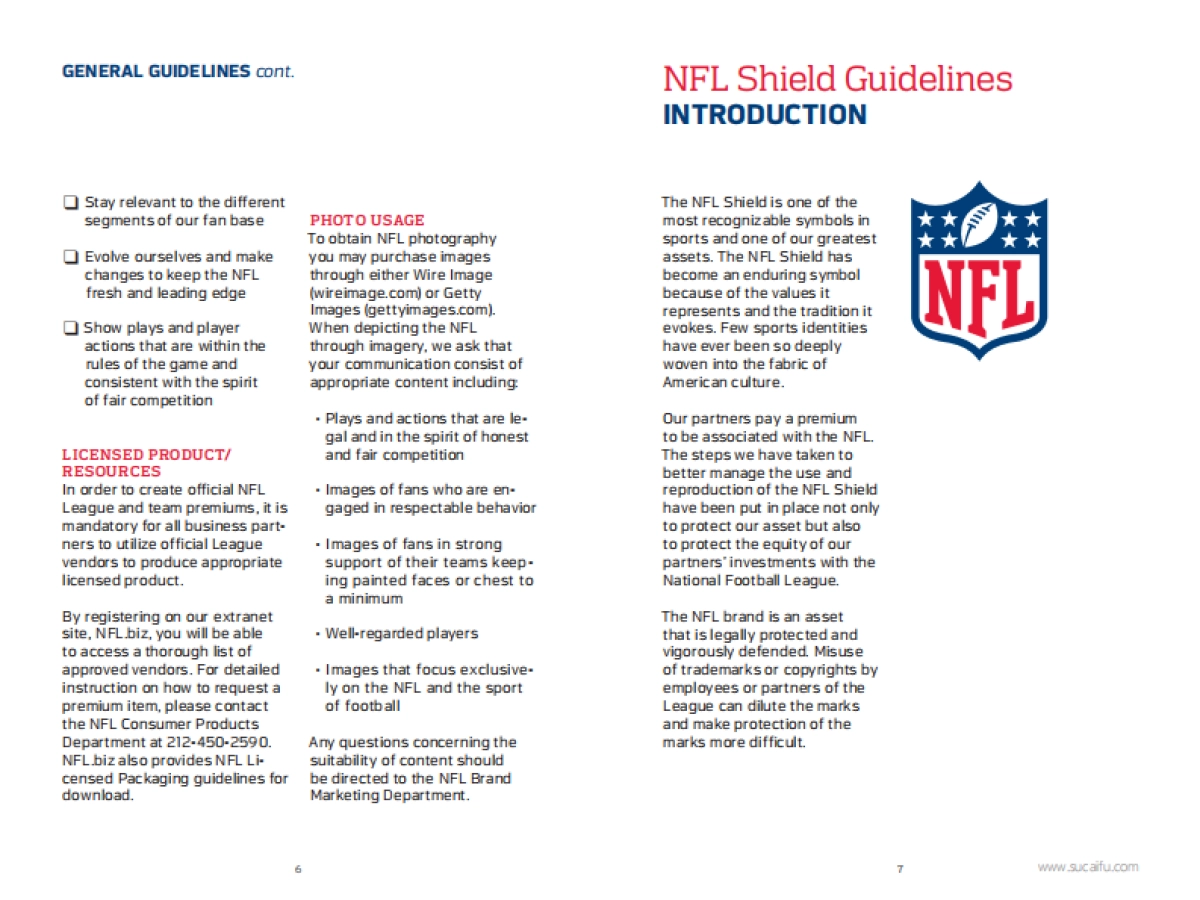 【VI 430】职业橄榄球大联盟NFL_第4页