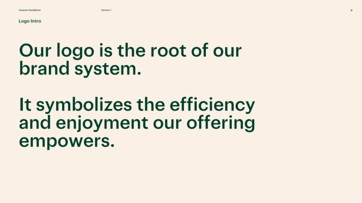 2022生鲜电商 Instacart 品牌VI手册_第8页