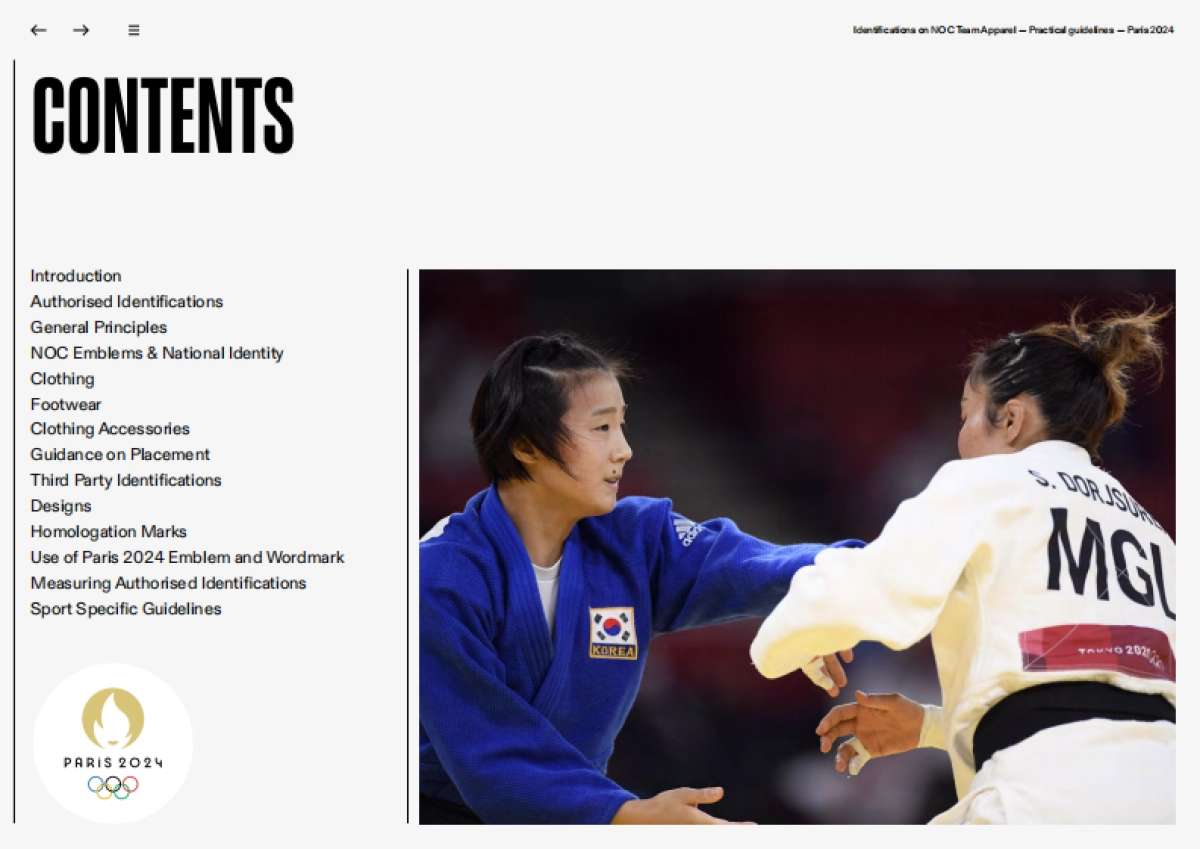 2024巴黎 NOC-2024巴黎奥运会公布62个运动图标及视觉标识_第2页