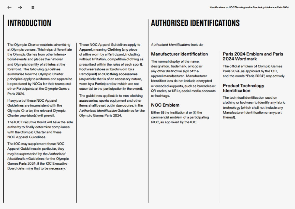 2024巴黎 NOC-2024巴黎奥运会公布62个运动图标及视觉标识_第3页